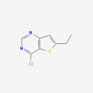 6-Ethyl-4-chlorothieno[3,2-d]pyrimidine