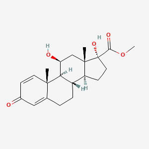 molecular formula C21H28O5 B15295762 delta1-Cortienic Acid Methyl Ester 