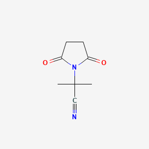 alpha,alpha-dimethyl-2,5-dioxo-1-Pyrrolidineacetonitrile