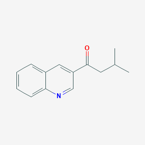 3-Methyl-1-(quinolin-3-yl)butan-1-one