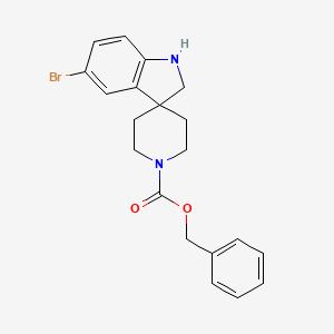 Benzyl 5-bromospiro[indoline-3,4'-piperidine]-1'-carboxylate