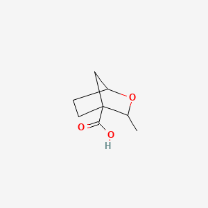 3-Methyl-2-oxabicyclo[2.2.1]heptane-4-carboxylic acid