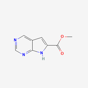Methyl 7H-pyrrolo[2,3-D]pyrimidine-6-carboxylate