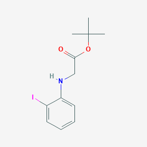 Tert-butyl2-[(2-iodophenyl)amino]acetate