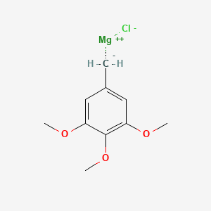 Magnesium;5-methanidyl-1,2,3-trimethoxybenzene;chloride