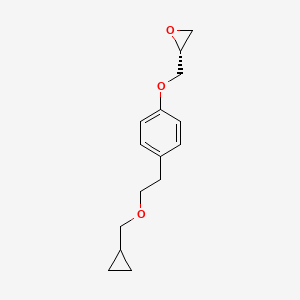 (R)-[[4-[2-(Cyclopropylmethoxy)ethyl]phenoxy]methyl]-oxirane