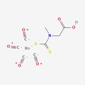 carbon monoxide;N-(carboxymethyl)-N-methylcarbamodithioate;manganese