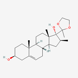 3Beta,17-Dihydroxy-16Beta-methyl-pregn-5-en-20-one Cyclic Ethylene Acetal