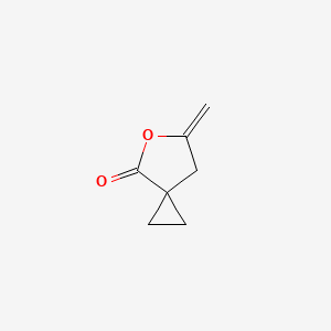 6-Methylidene-5-oxaspiro[2.4]heptan-4-one