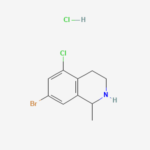 7-Bromo-5-chloro-1-methyl-1,2,3,4-tetrahydroisoquinoline hydrochloride