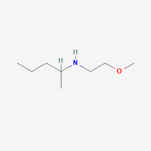 molecular formula C8H19NO B15296228 (2-Methoxyethyl)(pentan-2-yl)amine 