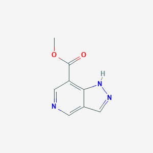 molecular formula C8H7N3O2 B1529627 Methyl 1H-pyrazolo[4,3-C]pyridine-7-carboxylate CAS No. 1363380-54-4