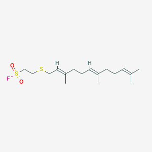 molecular formula C17H29FO2S2 B15296364 PMPMEase-IN L-28 