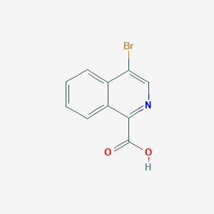 molecular formula C10H6BrNO2 B1529638 4-Bromoisoquinoline-1-carboxylic acid CAS No. 1179149-25-7