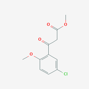 Methyl 3-(5-chloro-2-methoxyphenyl)-3-oxopropanoate