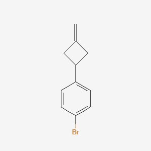 1-Bromo-4-(3-methylidenecyclobutyl)benzene