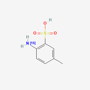 2-(15N)azanyl-5-methylbenzenesulfonic acid