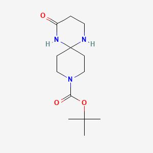 Tert-butyl 2-oxo-1,5,9-triazaspiro[5.5]undecane-9-carboxylate