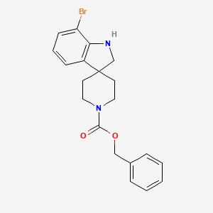 Benzyl 7-bromospiro[indoline-3,4'-piperidine]-1'-carboxylate
