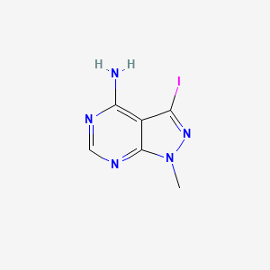 4-Amino-3-iodo-1-methyl-1H-pyrazolo[3,4-D]pyrimidine