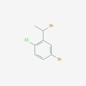 4-Bromo-2-(1-bromoethyl)-1-chlorobenzene