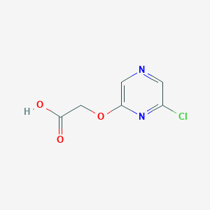 2-[(6-Chloropyrazin-2-yl)oxy]acetic acid