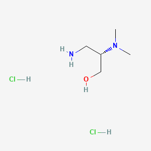 (2S)-3-amino-2-(dimethylamino)propan-1-ol dihydrochloride