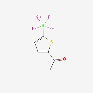 Potassium (5-acetylthiophen-2-yl)trifluoroboranuide