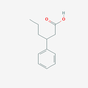 molecular formula C12H16O2 B15296654 3-Phenylhexanoic acid 