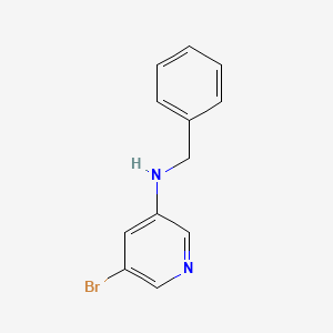 molecular formula C12H11BrN2 B1529666 N-Benzyl-5-bromopyridin-3-amine CAS No. 1194688-12-4