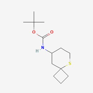 tert-butyl N-{5-thiaspiro[3.5]nonan-8-yl}carbamate