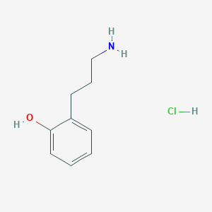 2-(3-Aminopropyl)phenolhydrochloride