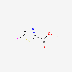 Lithium(1+) 5-iodo-1,3-thiazole-2-carboxylate