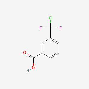 molecular formula C8H5ClF2O2 B15296719 3-(Chlorodifluoromethyl)benzoic acid CAS No. 2919947-02-5