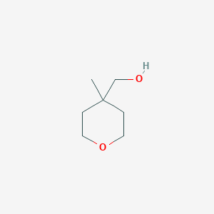 molecular formula C7H14O2 B1529672 4-(羟甲基)-4-甲基四氢吡喃 CAS No. 502609-47-4