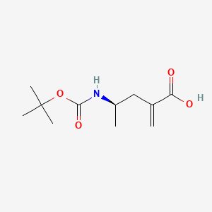 (4R)-4-{[(tert-butoxy)carbonyl]amino}-2-methylidenepentanoic acid