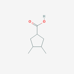 molecular formula C8H14O2 B15296882 3,4-Dimethylcyclopentane-1-carboxylic acid CAS No. 87621-21-4