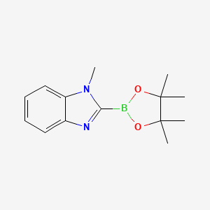 1-Methyl-2-(4,4,5,5-tetramethyl-1,3,2-dioxaborolan-2-YL)-1H-benzo[D]imidazole