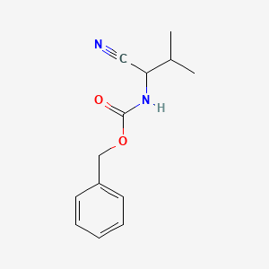 (S)-benzyl 1-cyano-2-methylpropylcarbamate