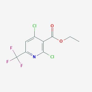 Ethyl 2,4-dichloro-6-(trifluoromethyl)pyridine-3-carboxylate