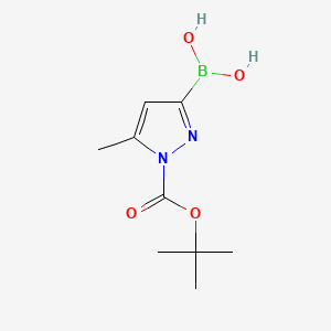 (1-(tert-Butoxycarbonyl)-5-methyl-1H-pyrazol-3-yl)boronic acid