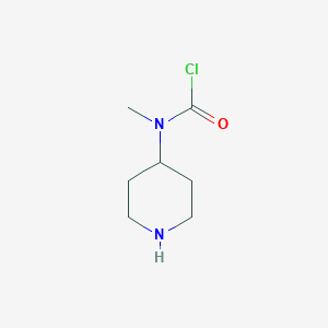 N-methyl-N-4-piperidinylCarbamic chloride