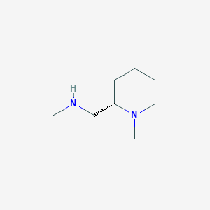 methyl({[(2S)-1-methylpiperidin-2-yl]methyl})amine