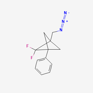 1-(Azidomethyl)-2,2-difluoro-3-phenylbicyclo[1.1.1]pentane