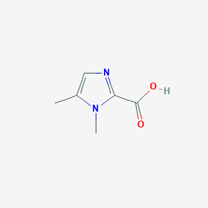 molecular formula C6H8N2O2 B1529704 1,5-Dimethyl-1H-imidazole-2-carboxylic acid CAS No. 1196155-94-8