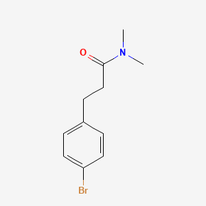 molecular formula C11H14BrNO B1529715 3-(4-bromophenyl)-N,N-dimethylpropanamide CAS No. 868066-64-2