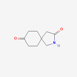 molecular formula C9H13NO2 B1529716 2-Azaspiro[4.5]decane-3,8-dione CAS No. 914780-96-4