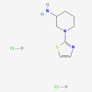 1-(1,3-Thiazol-2-yl)piperidin-3-amine dihydrochloride