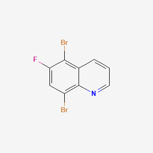 5,8-Dibromo-6-fluoroquinoline