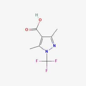 3,5-dimethyl-1-(trifluoromethyl)-1H-pyrazole-4-carboxylic acid